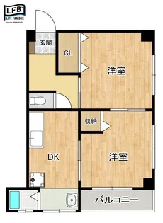 SP周南【4階】の間取り
