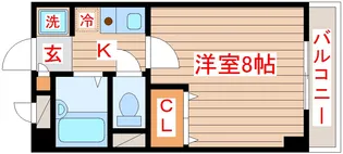 マイプレイス宝蔵院【5階】の間取り