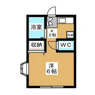 リヴェールゆうや【1階】の間取り