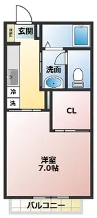 グランシード【2階】の間取り