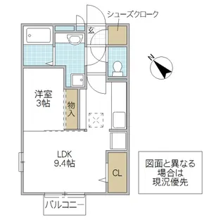 グランマーレ C【1階】の間取り