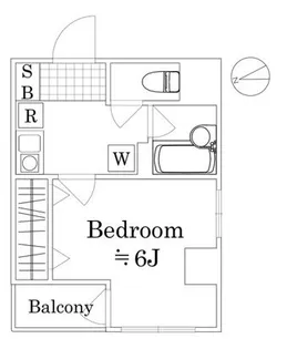 ラ・エテルノ大島ウーノ【2階】の間取り