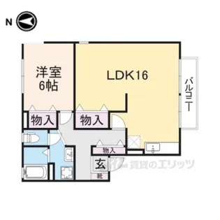アネシスD棟【2階】の間取り