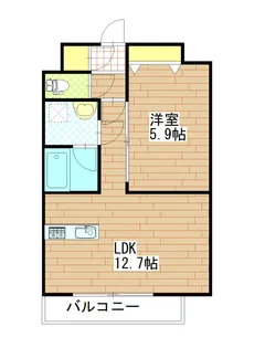 ティンクホームII【3階】の間取り