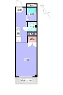 クレール【3階】の間取り