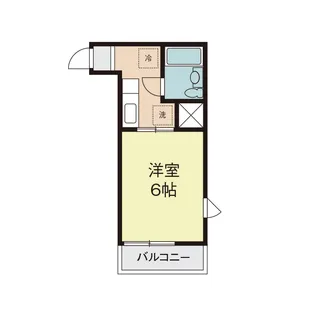 浦和サンライズ佐藤1号館【2階】の間取り