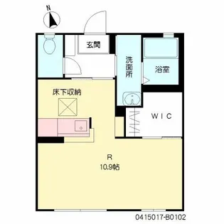 サンシャイン・U II棟【1階】の間取り
