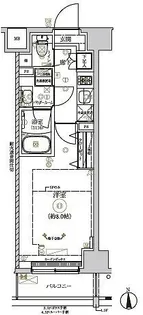 RELUXIA TOKYO NORTH GATE【3階】の間取り