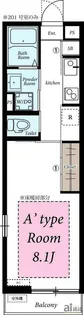 リブリ・フェリーチェα【2階】の間取り