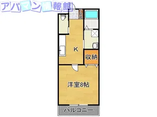 ウェルストーン【1階】の間取り