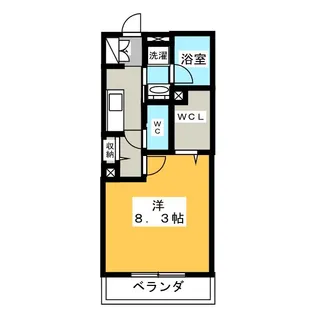 サニーランド【2階】の間取り