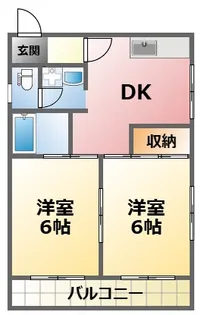メゾン東町II【3階】の間取り