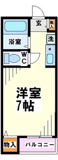 シャルム北多磨【2階】の間取り