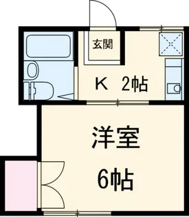 メゾン松風【1階】の間取り