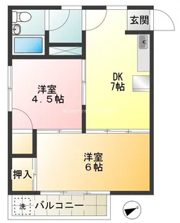 光ハウス【3階】の間取り