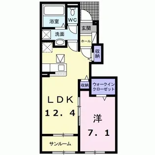 Sereno【1階】の間取り