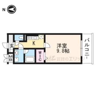 カンナビーノ【4階】の間取り
