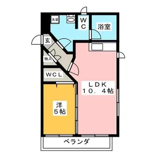 SATSUKI【2階】の間取り