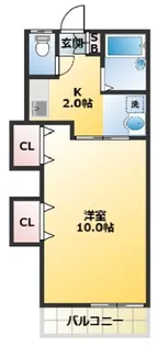 第5タキシマ【2階】の間取り