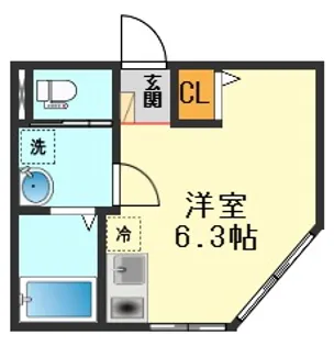 TocA新柴又【3階】の間取り