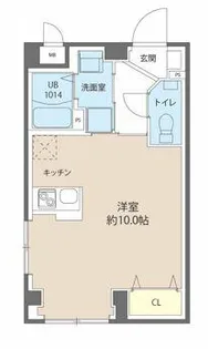レピュア池上レジデンス【2階】の間取り