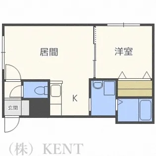 Replus II【1階】の間取り