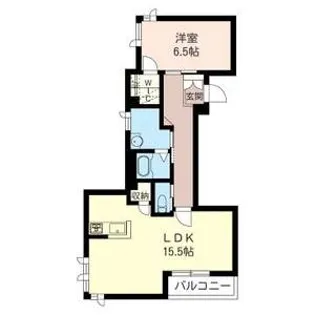 オクルス二子玉川【2階】の間取り