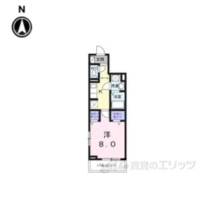 メープルコート小川【3階】の間取り
