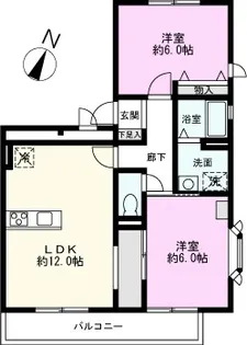 トマトノワ【3階】の間取り