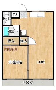 タウン下沖【2階】の間取り