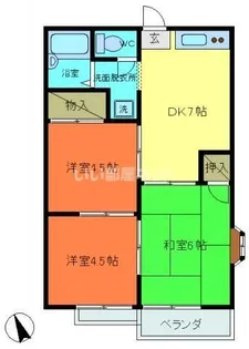 NSハイツ【2階】の間取り