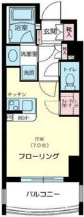 クオリア目黒大橋イースト【5階】の間取り
