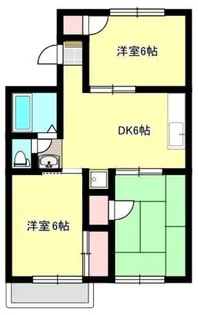 プラザファミーユ【2階】の間取り