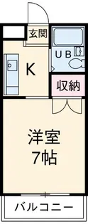 マンションMIKAWA【1階】の間取り