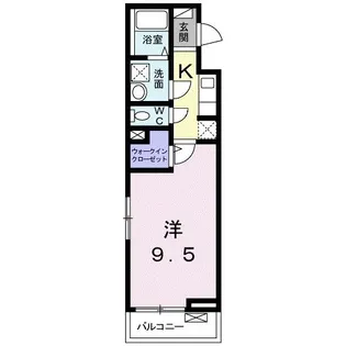 アプローズII【2階】の間取り