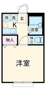 ヴィラフィオーレ I【1階】の間取り