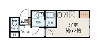 クォーク川崎【4階】の間取り