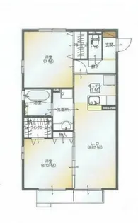 リアントゥール【2階】の間取り