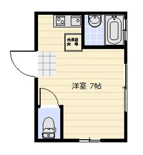 ジュノー【2階】の間取り