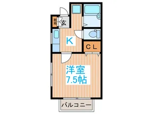 レジデンスサザワIII【2階】の間取り