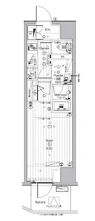 PREMIUM CUBE 池袋要町【4階】の間取り