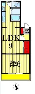 第2コーポオンダ【4階】の間取り
