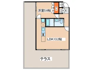 PRIVE【1階】の間取り