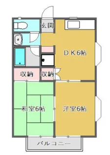 ベルロード【2階】の間取り