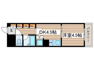 ライオンズシティ鶴舞【2階】の間取り