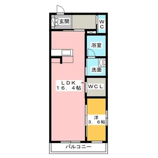 PHOENIX FUJI【1階】の間取り