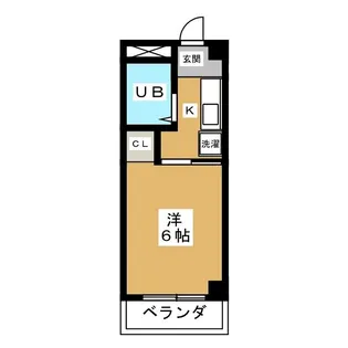 旭が丘ビル【1階】の間取り