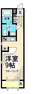 ハウス中屋【2階】の間取り