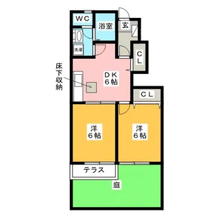 メゾンY【1階】の間取り