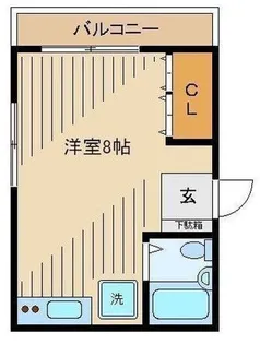 恵裕ビル【2階】の間取り